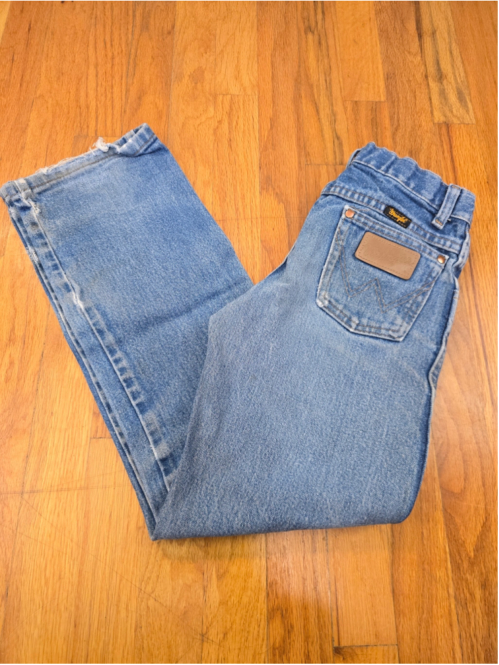 Boys Wrangler Jeans Size 12 Blue Denim Pants